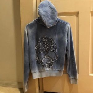 Butter Super Soft Blue Hoodie Sweater